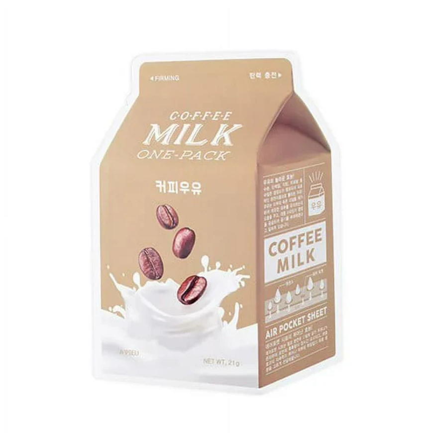 A'pieu - One Pack Milk Mask Coffee Face Mask