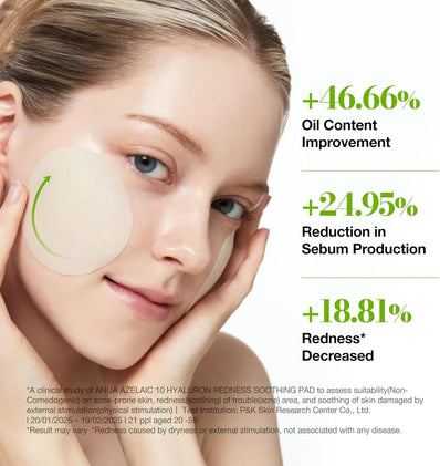 Anua - Azelaic 10 Hyaluron Redness Soothing Pad