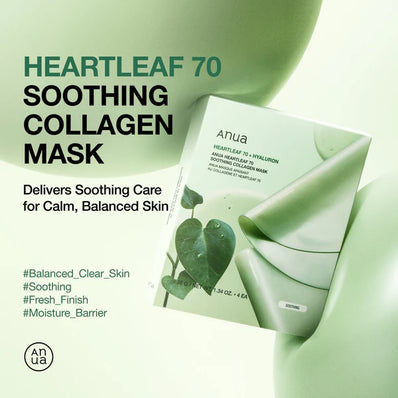 Anua - Heartleaf 70 Soothing Collagen Mask
