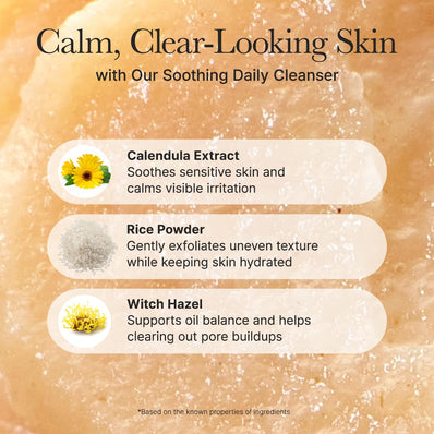 Arencia - Calendula Rice Mochi Cleanser