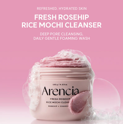 Arencia - Fresh Rosehip Rice Mochi Cleanser