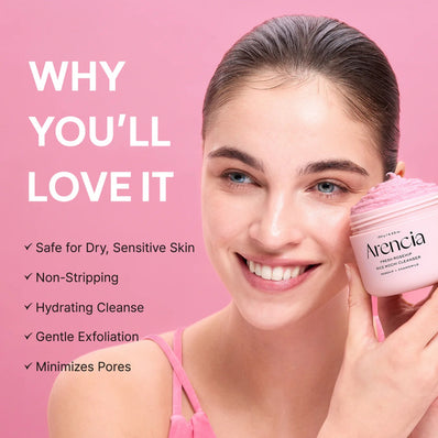 Arencia - Fresh Rosehip Rice Mochi Cleanser
