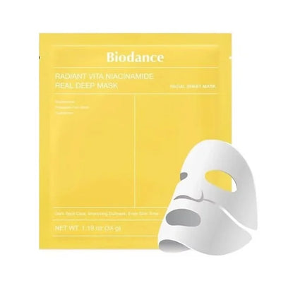 Biodance - Radiant Vita-Niacinamide Real Deep Mask