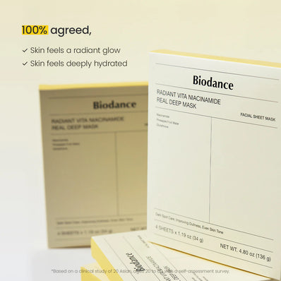 Biodance - Radiant Vita-Niacinamide Real Deep Mask
