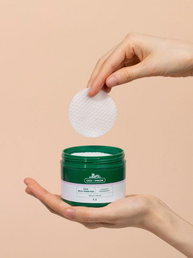VT cosmetics - Cica mild Toner Pads
