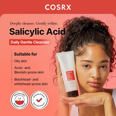 Cosrx - Salicylic Acid Daily Gentle Cleanser