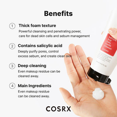 Cosrx - Salicylic Acid Daily Gentle Cleanser