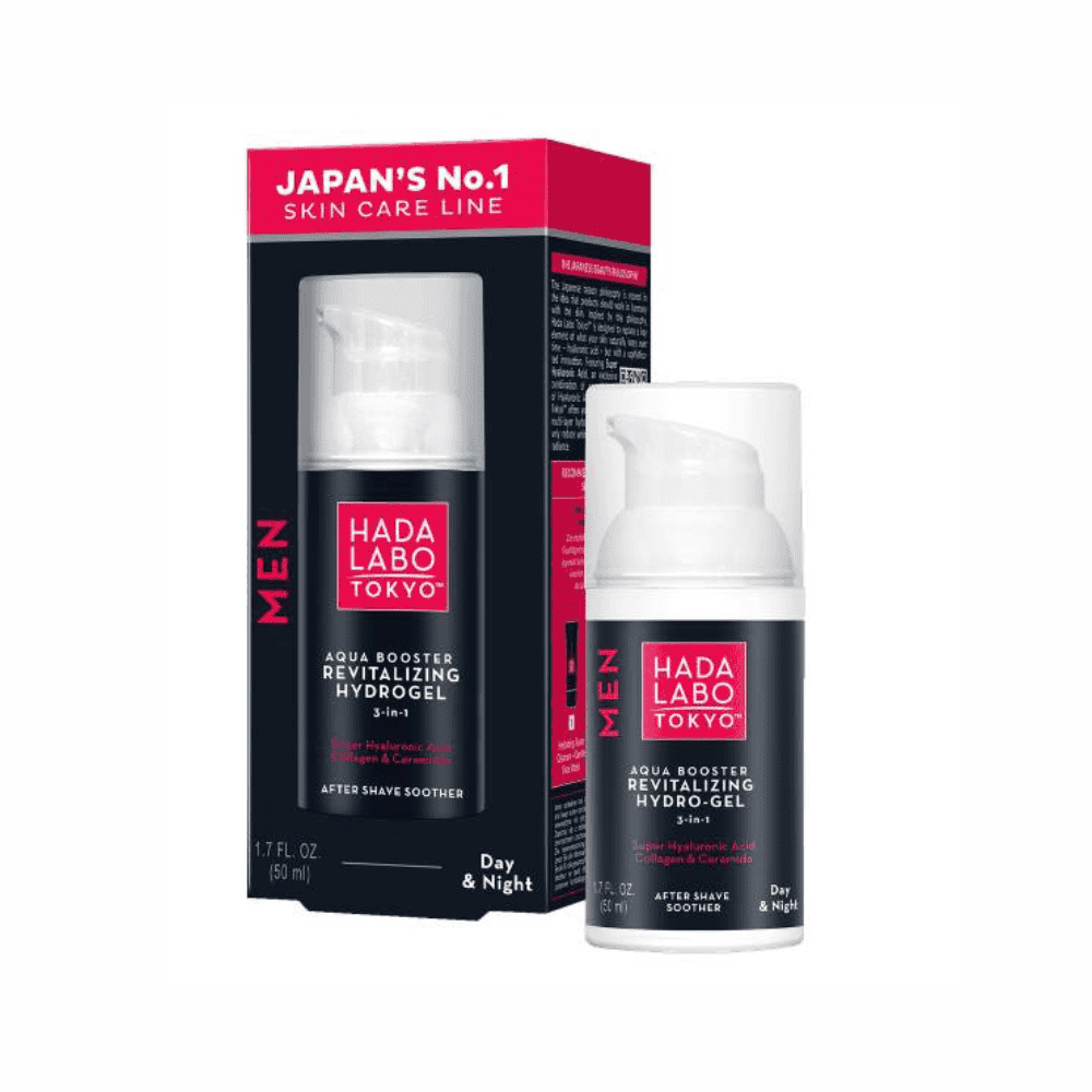 Hada Labo Tokyo - Men Aqua Booster Revitalizing Hydro-Gel 3 in 1