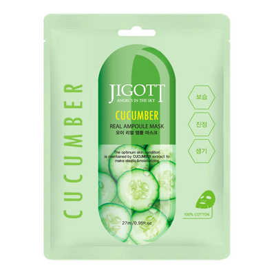 Jigott - Cucumber Real Ampoule Mask