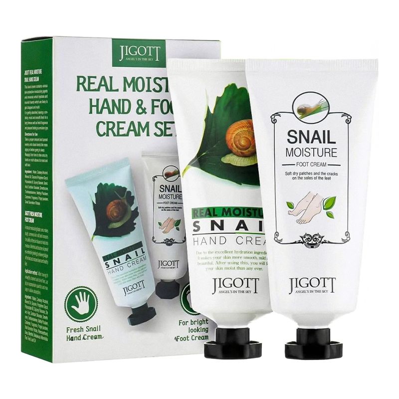 Jigott - Real Moisture Hand & Foot Cream Set