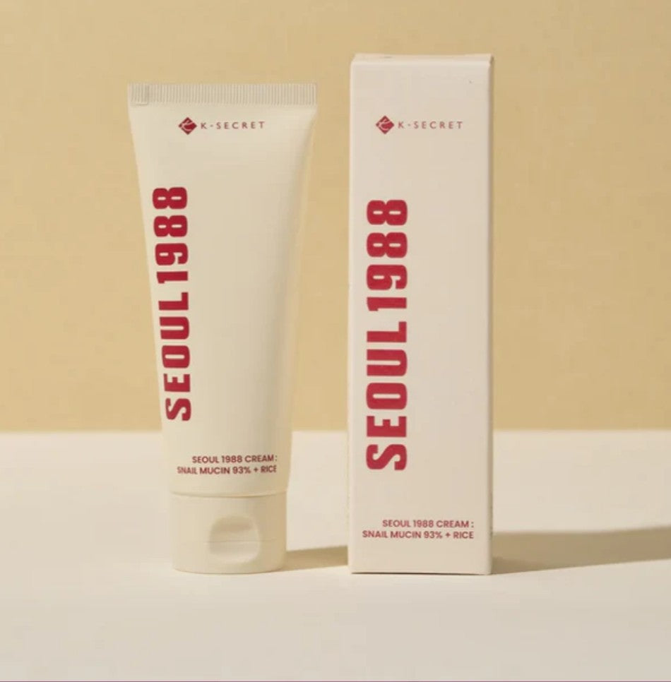 K-Secret Seoul 1988 - Cream Snail Mucin 93% + Rice