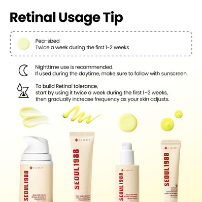 K-Secret Seoul 1988 - Cream: Retinal Liposome 1% + Fermented Rice