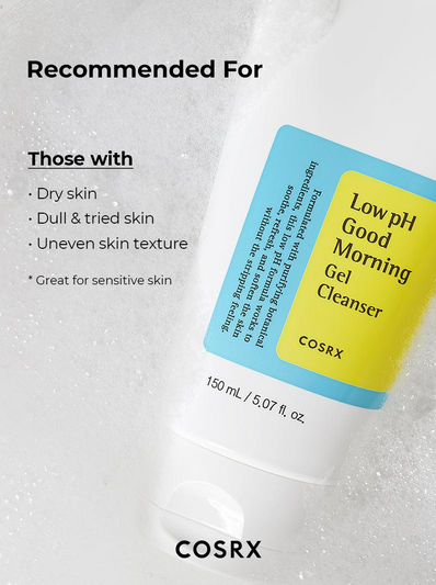Cosrx - Low pH Good Morning Gel Cleanser