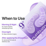 Numbuzin - No.9 NAD Collagen Under Eye Patches