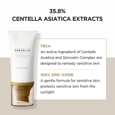 Skin1004 - Madagascar Centella Air-Fit Suncream Light SPF 30 PA++++