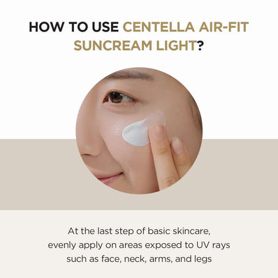 Skin1004 - Madagascar Centella Air-Fit Suncream Light SPF 30 PA++++
