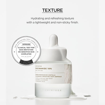 Skin1004 - Madagascar Centella Niacinamide 10 Boosting Shot Ampoule