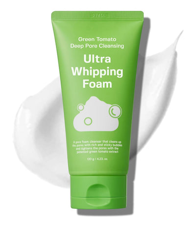 Sungboon Editor - Green Tomato Deep Pore Cleansing Ultra Whipping Foam