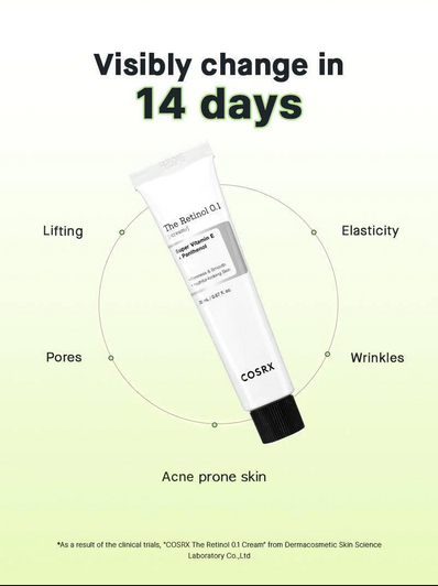 Cosrx - The Retinol 0.1 Cream