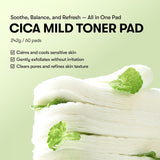 VT cosmetics - Cica mild Toner Pads