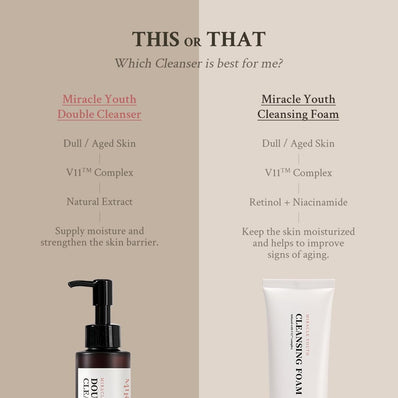 Village 11 Factory - Miracle Youth Double Cleanser