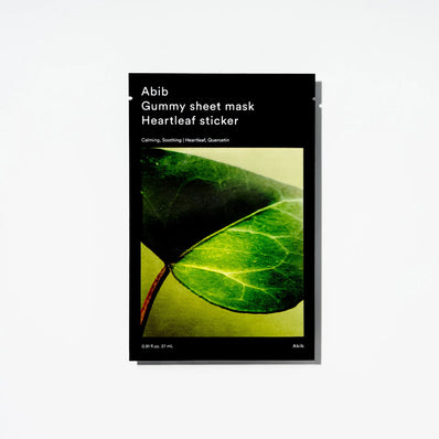 Abib - Gummy Sheet Mask Heartleaf Sticker