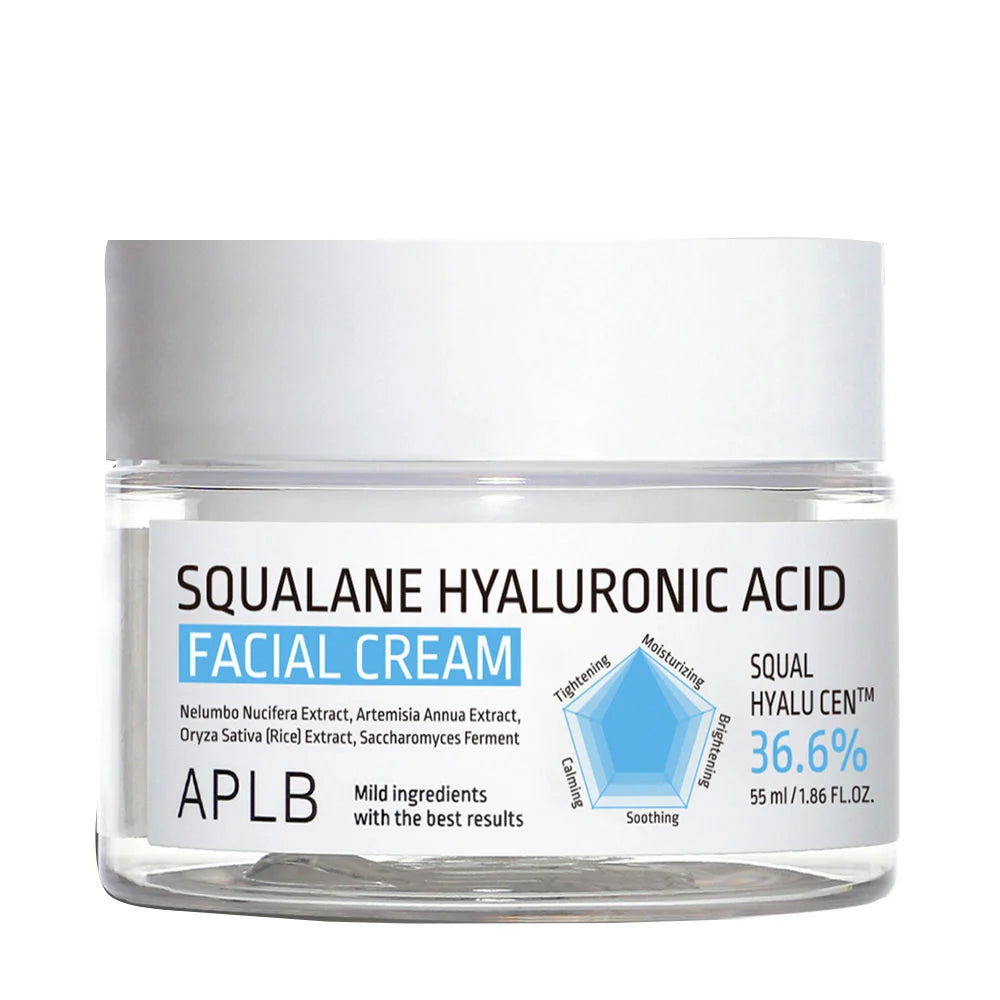 APLB - Squalane Hyaluronic Acid Facial Cream