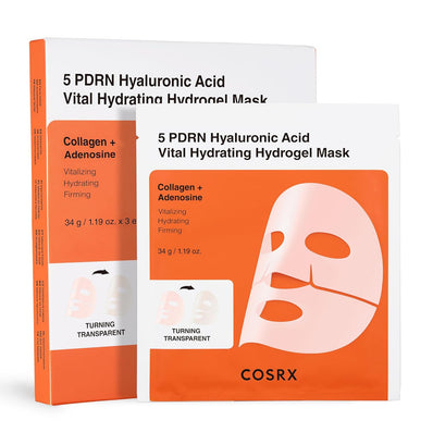 Cosrx - 5 PDRN Hyaluronic Acid Vital Hydrating Hydrogel Mask