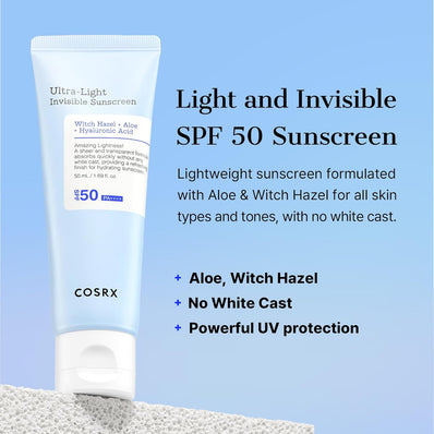 Cosrx - Ultra-Light Invisible Sunscreen