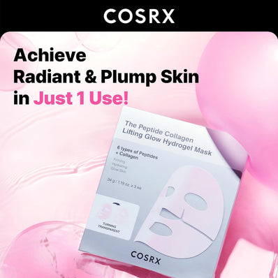 Cosrx - The Peptide Collagen Lifting Glow Hydrogel Mask