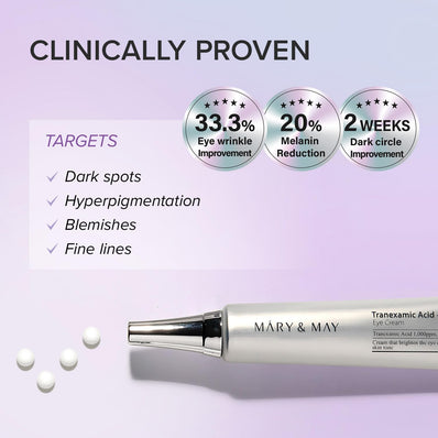 Mary & May - Tranexamic Acid + Glutathione Eye Cream