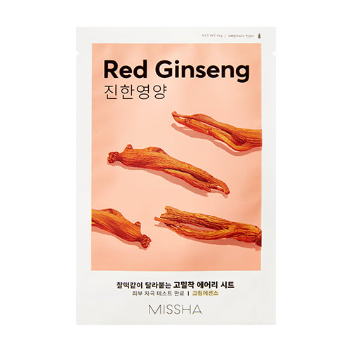 Missha - Airy Fit Sheet Mask Red Ginseng