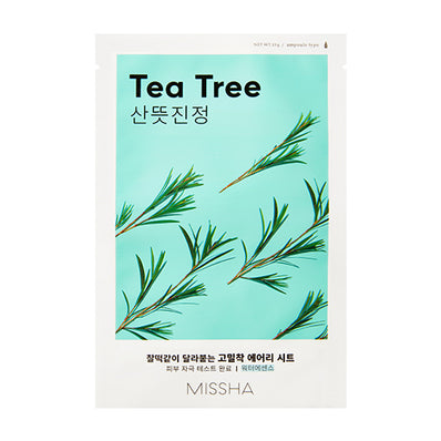 Missha - Airy Fit Sheet Mask Tea Tree
