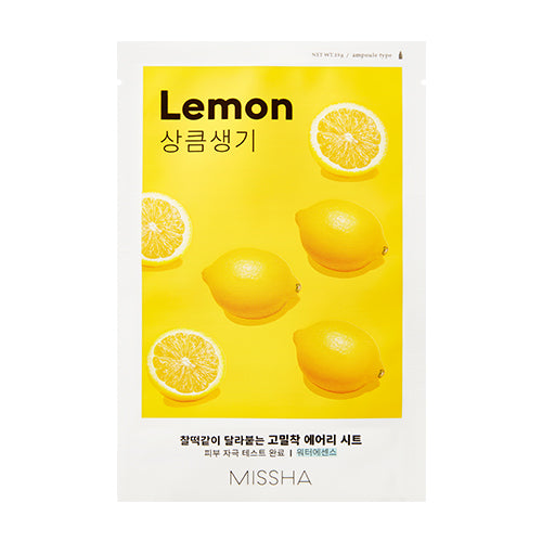 Missha - Airy Fit Sheet Mask Lemon