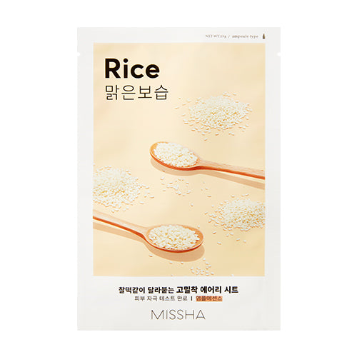 Missha - Airy Fit Sheet Mask Rice